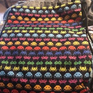 Space Invaders Tapestry backpack